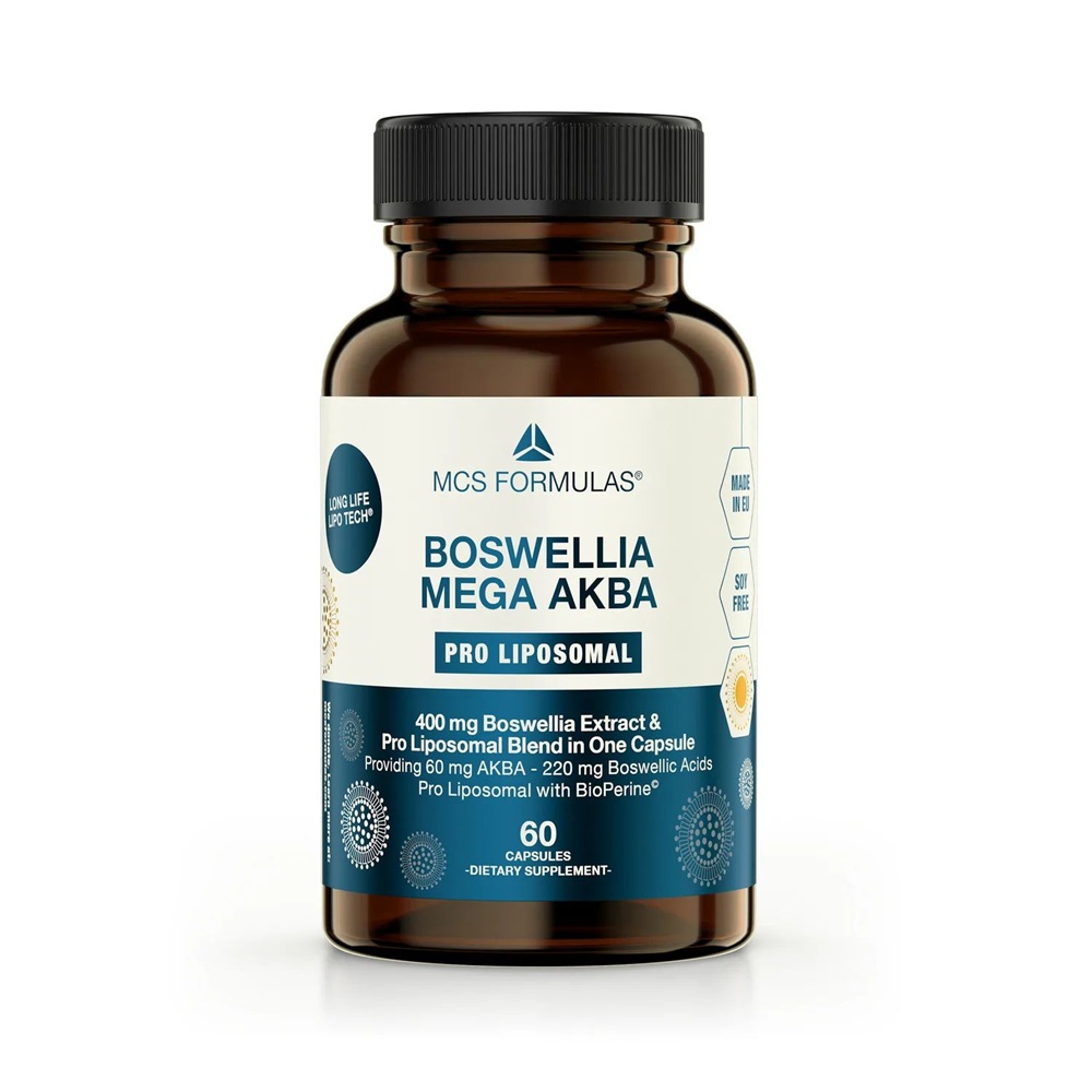 Boswellia Mega Akba Pro Liposomal, 60 capsule, Geneceutica