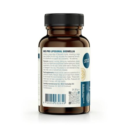 Boswellia Mega Akba Pro Liposomal, 60 capsule, Geneceutica 670099