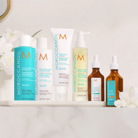 Exfoliant detoxifiant pentru scalp, Purifying Scalp Scrub, 125 ml, Moroccanoil 670108
