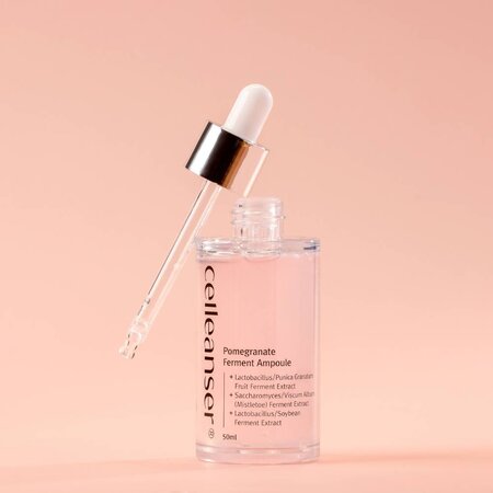 Ser antirid cu extract de rodie Pomegranate Ferment Ampoule, 50 ml, Celleanser 670141