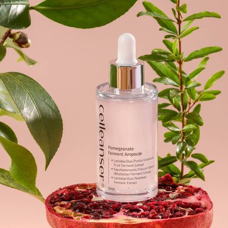 Ser antirid cu extract de rodie Pomegranate Ferment Ampoule, 50 ml, Celleanser 670145