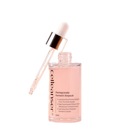 Ser antirid cu extract de rodie Pomegranate Ferment Ampoule, 50 ml, Celleanser 670139