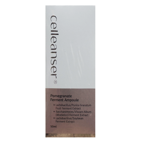 Ser antirid cu extract de rodie Pomegranate Ferment Ampoule, 50 ml, Celleanser 721020