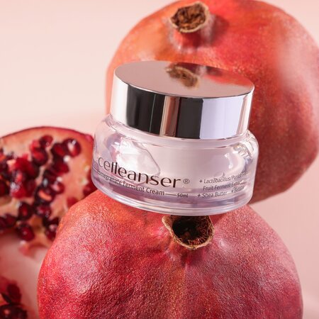 Crema antirid cu extract de rodie Pomegranate Ferment, 50 ml, Celleanser 670153