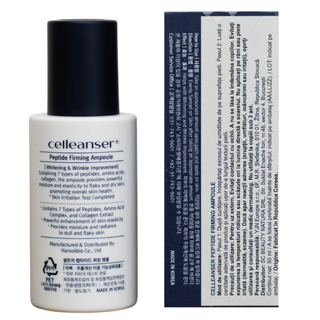 Ser antirid cu 9 peptide Firming Ampoule, 50 ml, Celleanser 720911