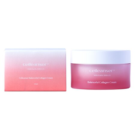 Crema cu colagen si acid hialuronic Balanceful, 50 ml, Celleanser 670192
