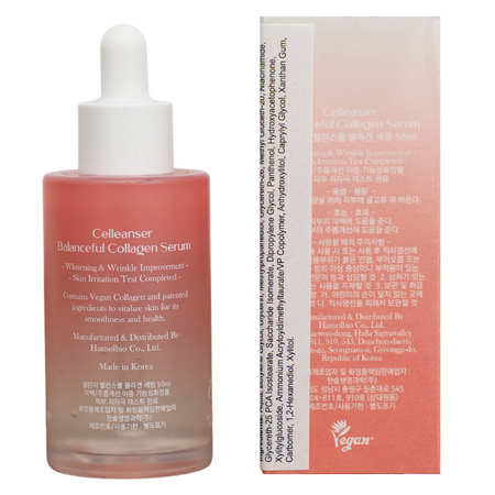 Ser cu colagen si acid hialuronic Balanceful, 50 ml, Celleanser 720944