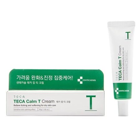 Crema hidratanta si calmanta pentru pielea uscata Teca Calm T, 30 g, Centecassol 670222