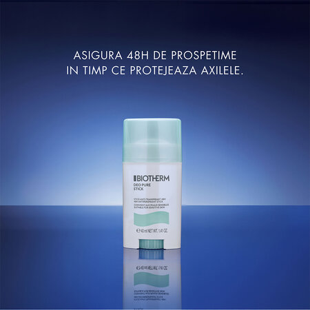 Deodorant stick Deo Pure, 40 ml, Biotherm 670263