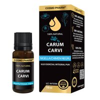 Ulei esential natural de Chimen negru, 10 ml, Cosmo Pharm