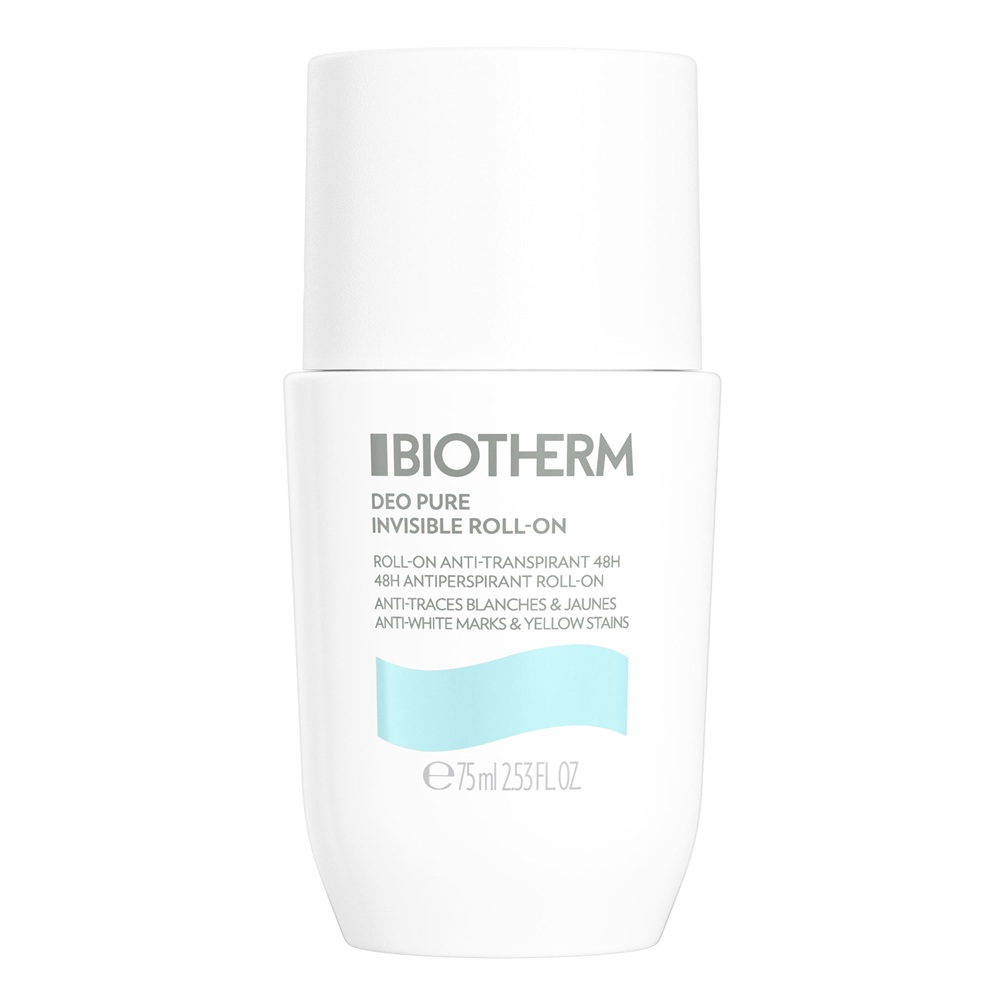 Deodorant roll-on 48h Deo Pure Invisible, 75 ml, Biotherm