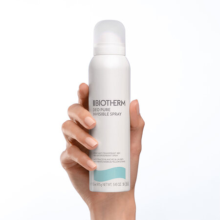 Deodorant spray antiperspirant Deo Pure Invisible, 150 ml, Biotherm 670304