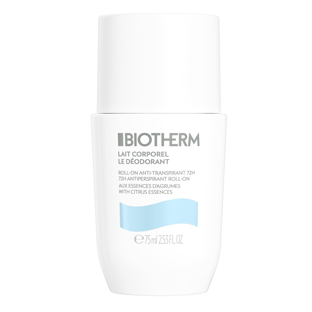 Deodorant roll-on Lait Corporel, 75 ml, Biotherm