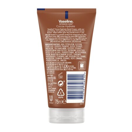 Crema hidratanta pentru maini Intensive Care Cocoa Hydrate, 75 ml, Vaseline 670339