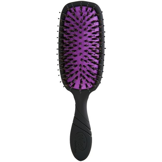 Perie de par neagra Pro Shine Enhancer, 1 bucata, Wet Brush