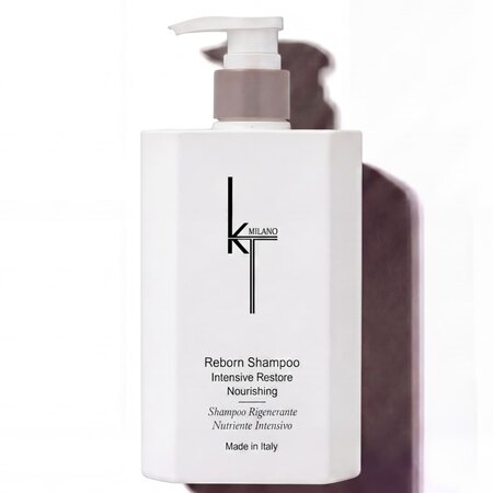 Sampon pentru par deteriorat si uscat, Reborn, 300 ml, KT Milano