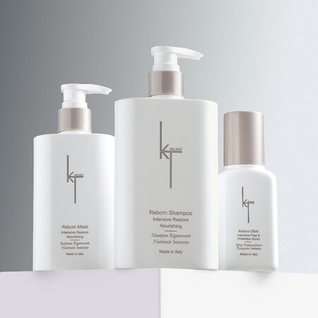 Masca pentru par deteriorat si uscat, Reborn, 200 ml, KT Milano 670360