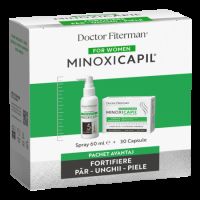 Pachet Minoxicapil Spray, 60 ml + 30 capsule, Doctor Fiterman