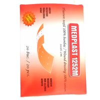 Plasturi 100% bumbac Medplast 1252 (10x6cm), 20 bucati, Mebra