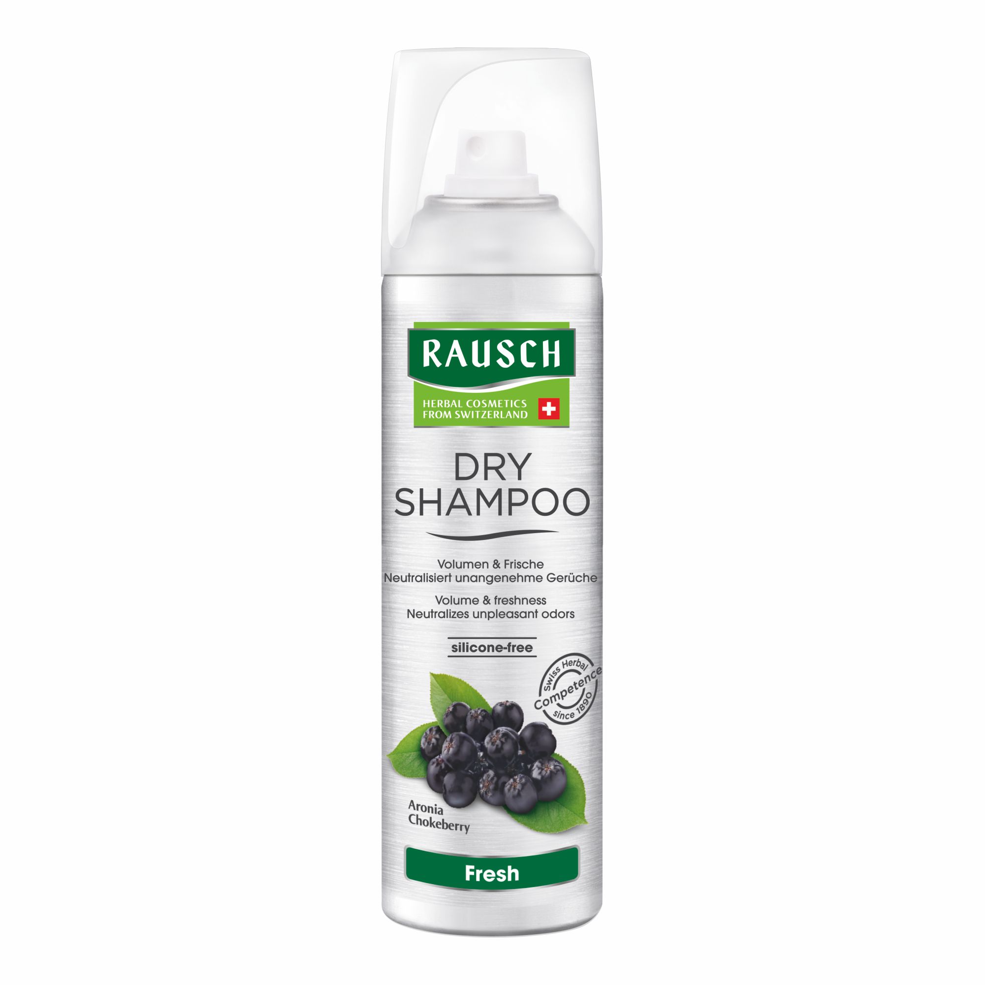 Sampon uscat cu aronia-Fresh, 150 ml, Rausch