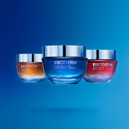 Crema de zi revitalizanta cu alge rosii Blue Therapy, 50 ml, Biotherm 670560