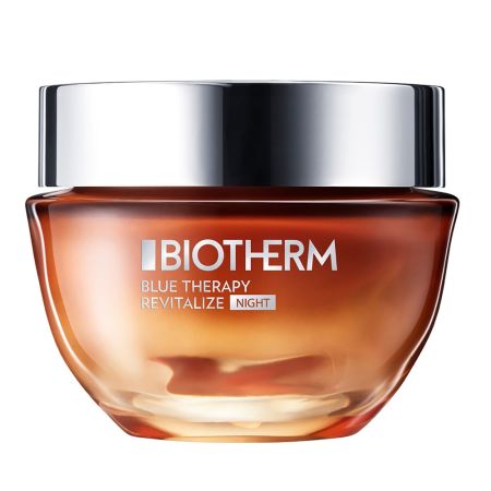 Crema de noapte anti imbatranire cu alge rosii Blue Therapy, 50 ml, Biotherm