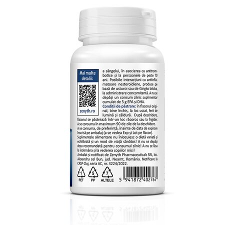 Omega 3 Marine, 30 capsule, Zenyth Pharmaceuticals 701859
