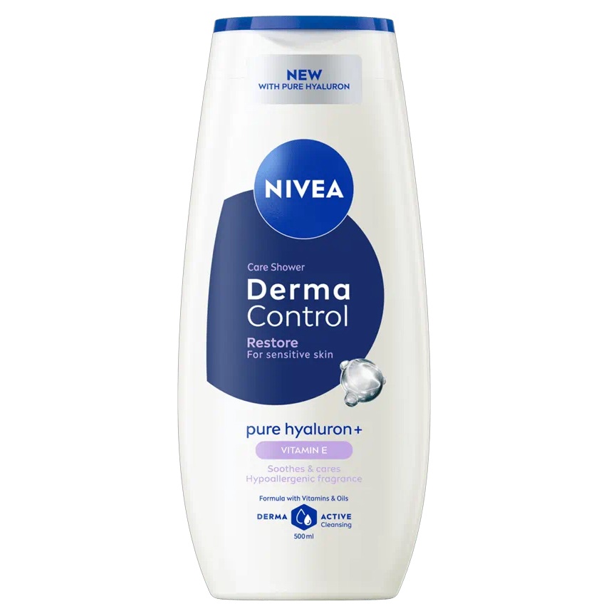 Gel dus pentru piele sensibila Derma Control Restore, 500 ml, Nivea