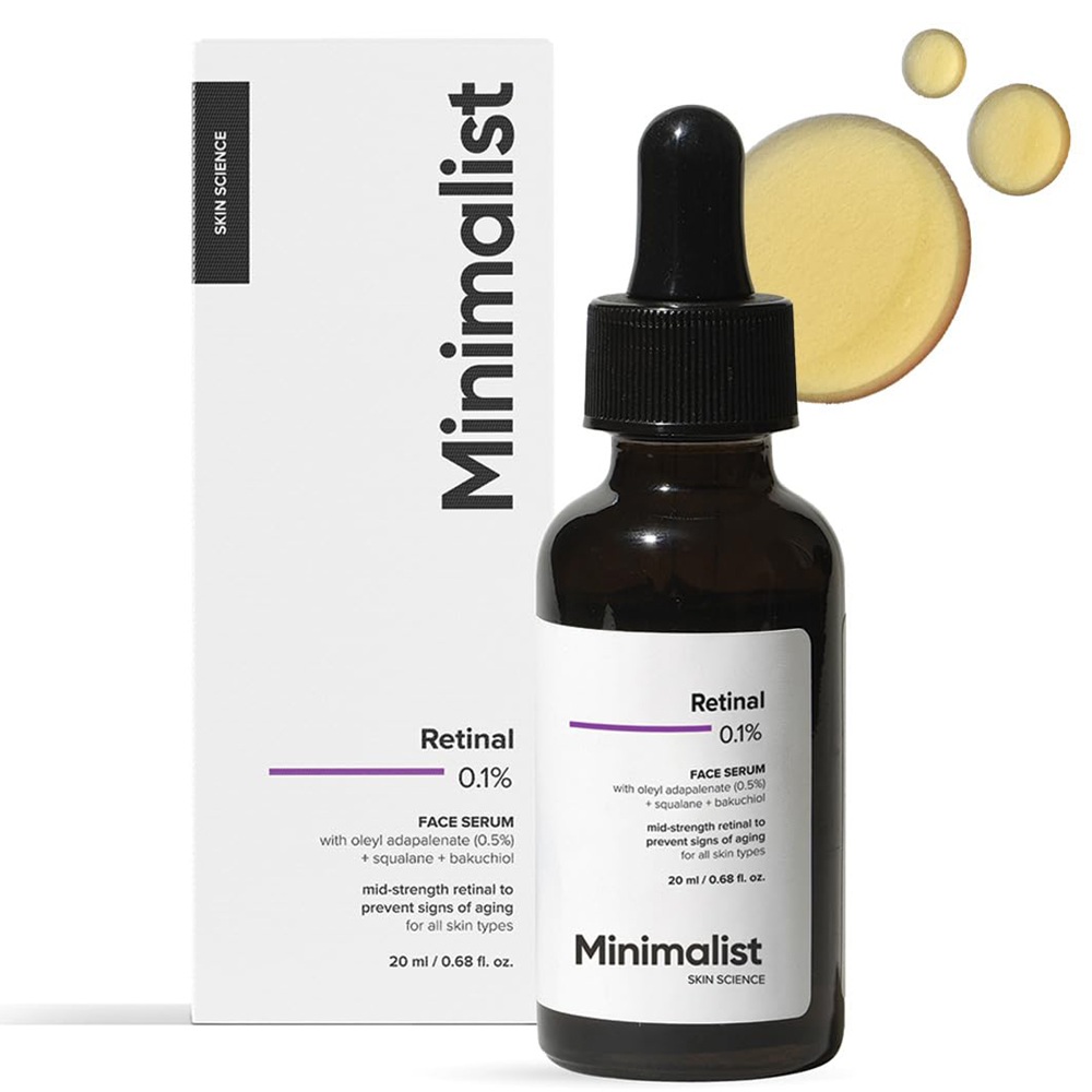 Ser de fata cu Retinal 0.1%, 20 ml, Minimalist