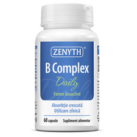 B Complex Daily, 60 capsule, Zenyth Pharmaceuticals