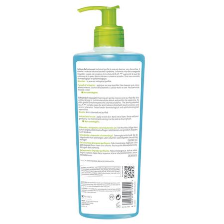 Gel spumant Sebium, 500 ml, Bioderma 514809