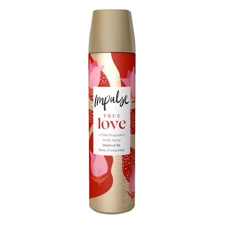 Deodorant spray, True Love, 75 ml, Impulse