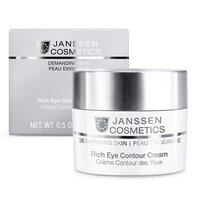 Crema nutritiva antirid contur ochi Rich Eye Contour, 15 ml, Janssen