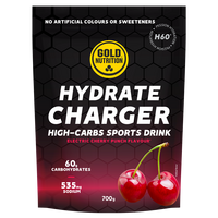 Bautura izotonica cirese, Hydrate Charger H60, 700 g, Gold Nutrition