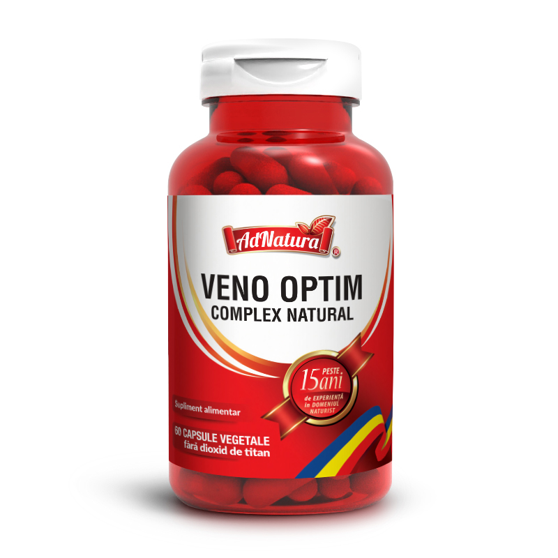 Veno Optim, 60 capsule, AdNatura