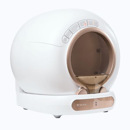 Litiera automata smart cu autocuratare pentru pisici V4, Shaw 670929