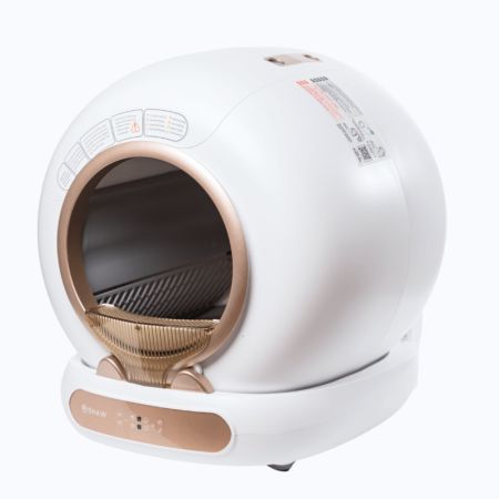 Litiera automata smart cu autocuratare pentru pisici V4, Shaw 670928