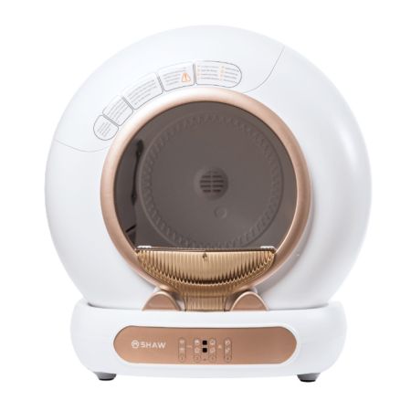 Litiera automata smart cu autocuratare pentru pisici V4, Shaw