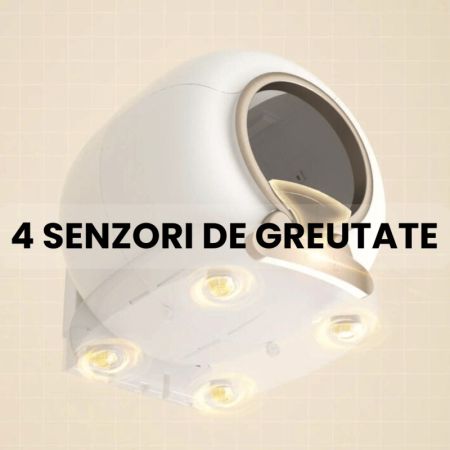 Litiera automata smart cu autocuratare pentru pisici V4, Shaw 670931