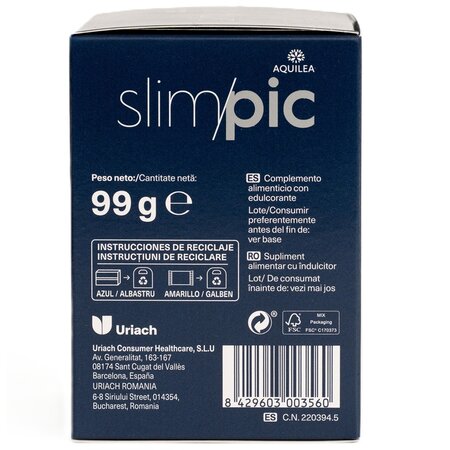 Slimpic Aquilea, 15 plicuri, Uriach 721414