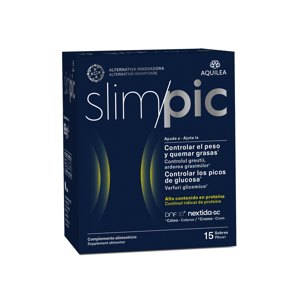 Slimpic Aquilea, 15 plicuri, Uriach