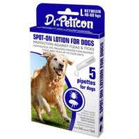 Solutie impotriva puricilor si capuselor pentru caini Spot On, marimea L, 5 pipete, Dr. Peticon