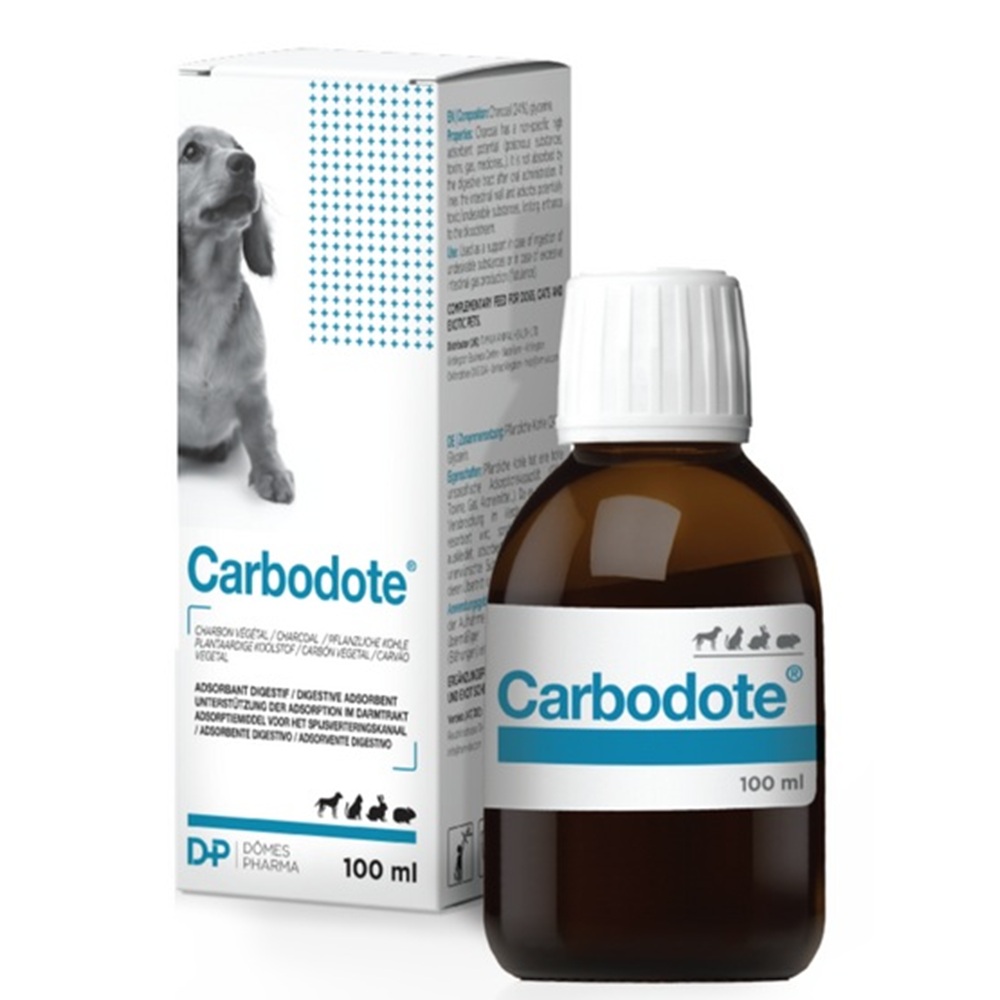 Solutie orala cu carbune activ Carbodote, 100 ml, TVM