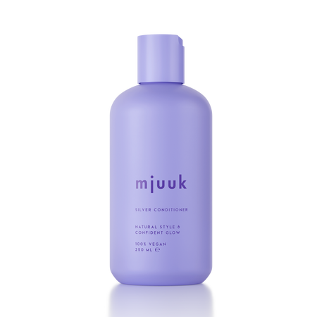 Balsam neutralizator pentru par blond, vopsit si gri, Silver, 250 ml, Mjuuk