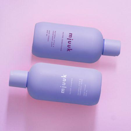 Balsam neutralizator pentru par blond, vopsit si gri, Silver, 250 ml, Mjuuk 671107