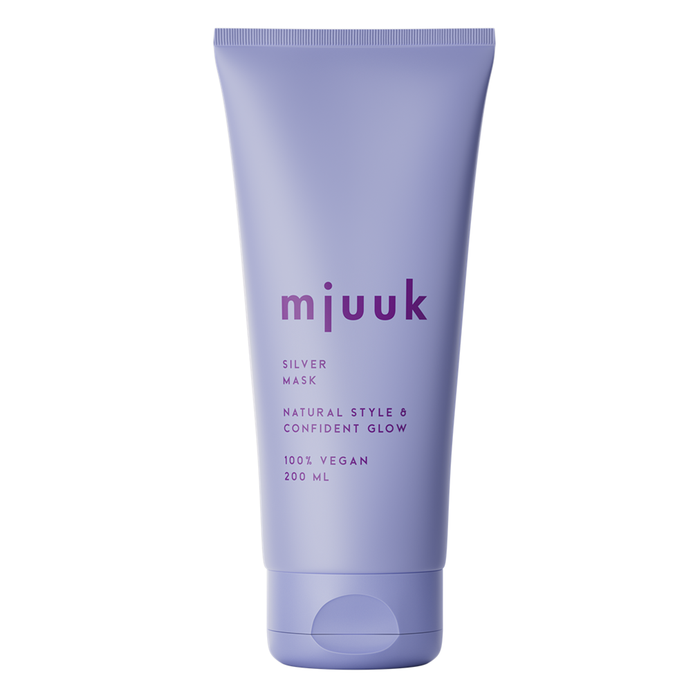 Masca neutralizatoare pentru par blond, vopsit si gri, Silver, 200 ml, Mjuuk