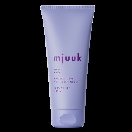 Masca neutralizatoare pentru par blond, vopsit si gri, Silver, 200 ml, Mjuuk