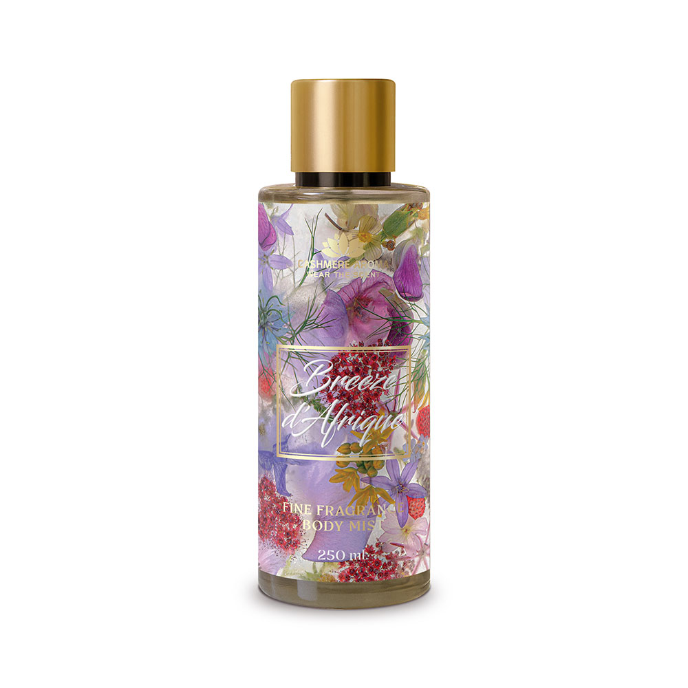 Spray parfumat pentru corp Breeze D'Afrique, 250 ml, Cashmere Aroma