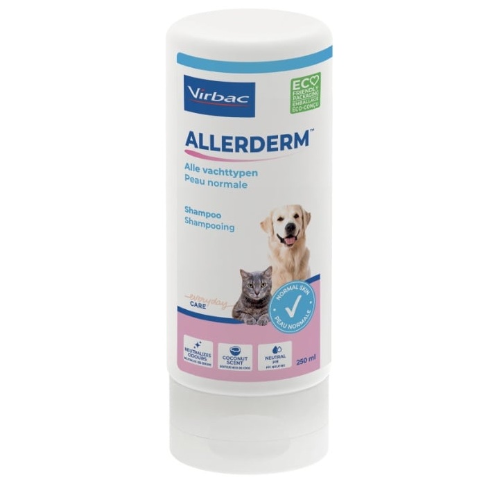 Sampon pentru piele normala Allerderm, 250 ml, Virbac