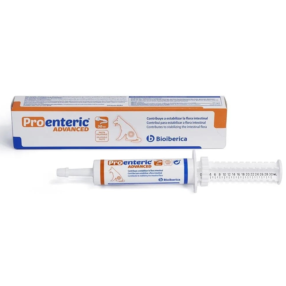 Hrana complementara cu prebiotice pentru caini Proenteric Advanced Dog, 30 ml, Bioiberica